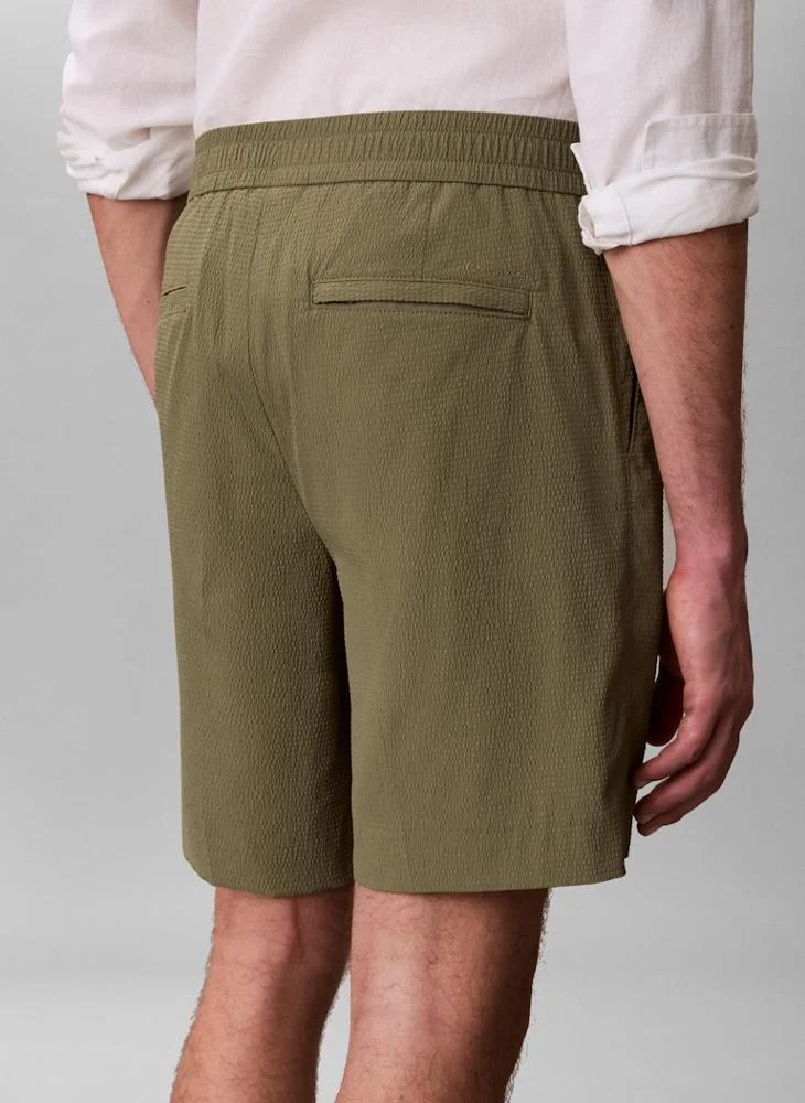 CALVIN KLEIN Seersucker Shorts